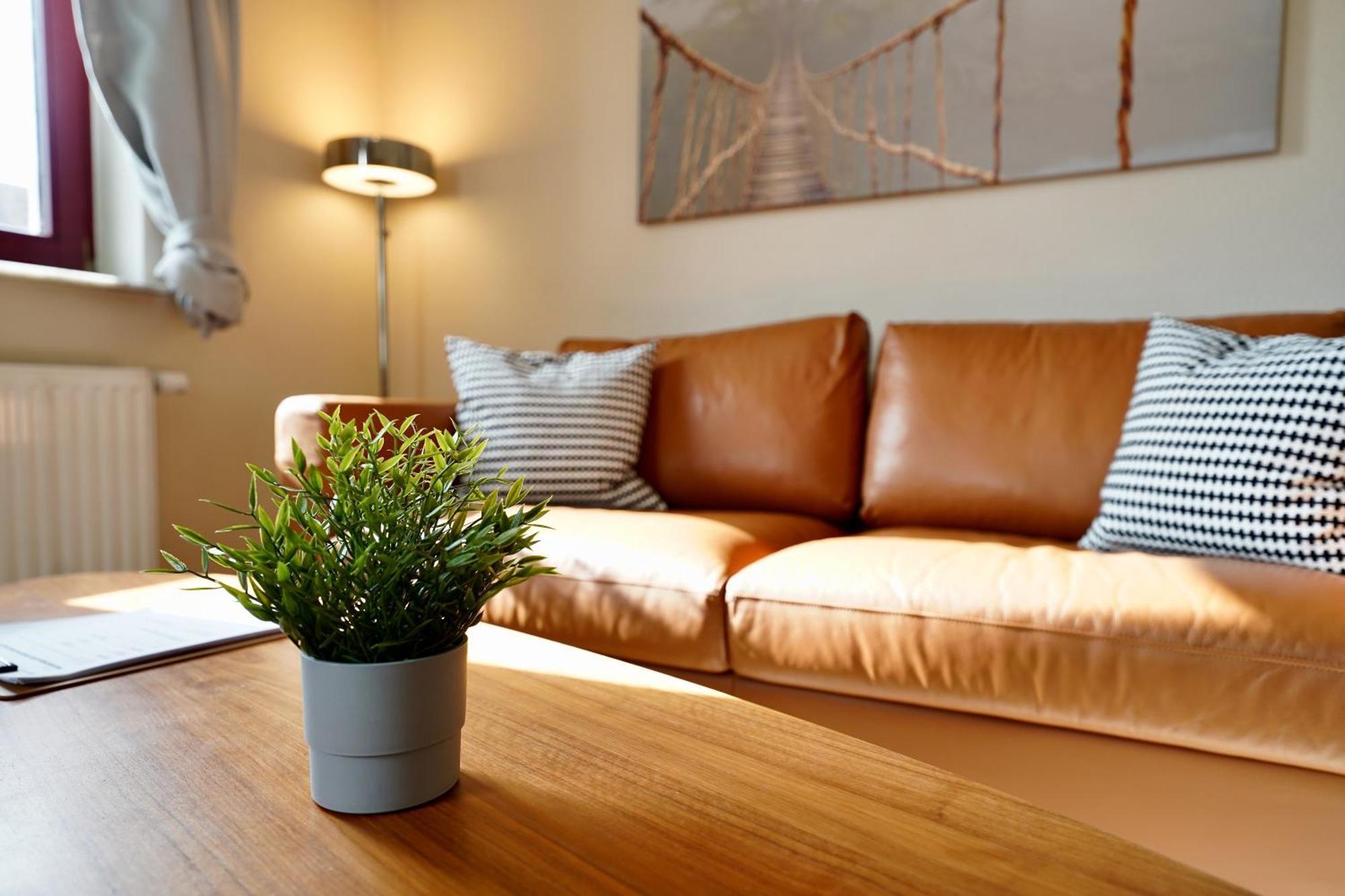 Edler Wohnraum Noble Stadtoase Mit Boxspringbett, Kaffeevollautomat & Parkplatz Цвиккау Экстерьер фото